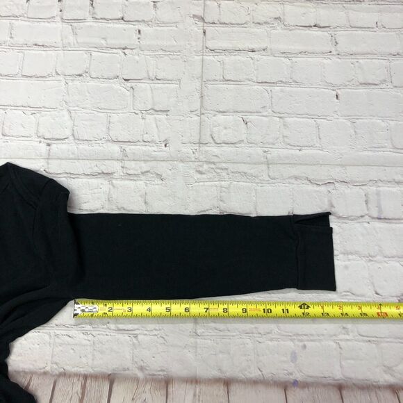 J. Crew Women Cotton Slub Tee T-Shirt Top Size Extra Small XS Black B254 -3 - Picture 5 of 13